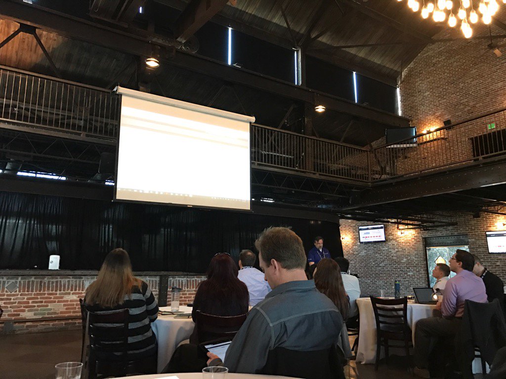 greenemj50's tweet photo. Brian Radovich, Product Manager, DPA @Thwack #SWUG #Denver  Having a good time and learning lots. https://t.co/J2DHWEfqWA
