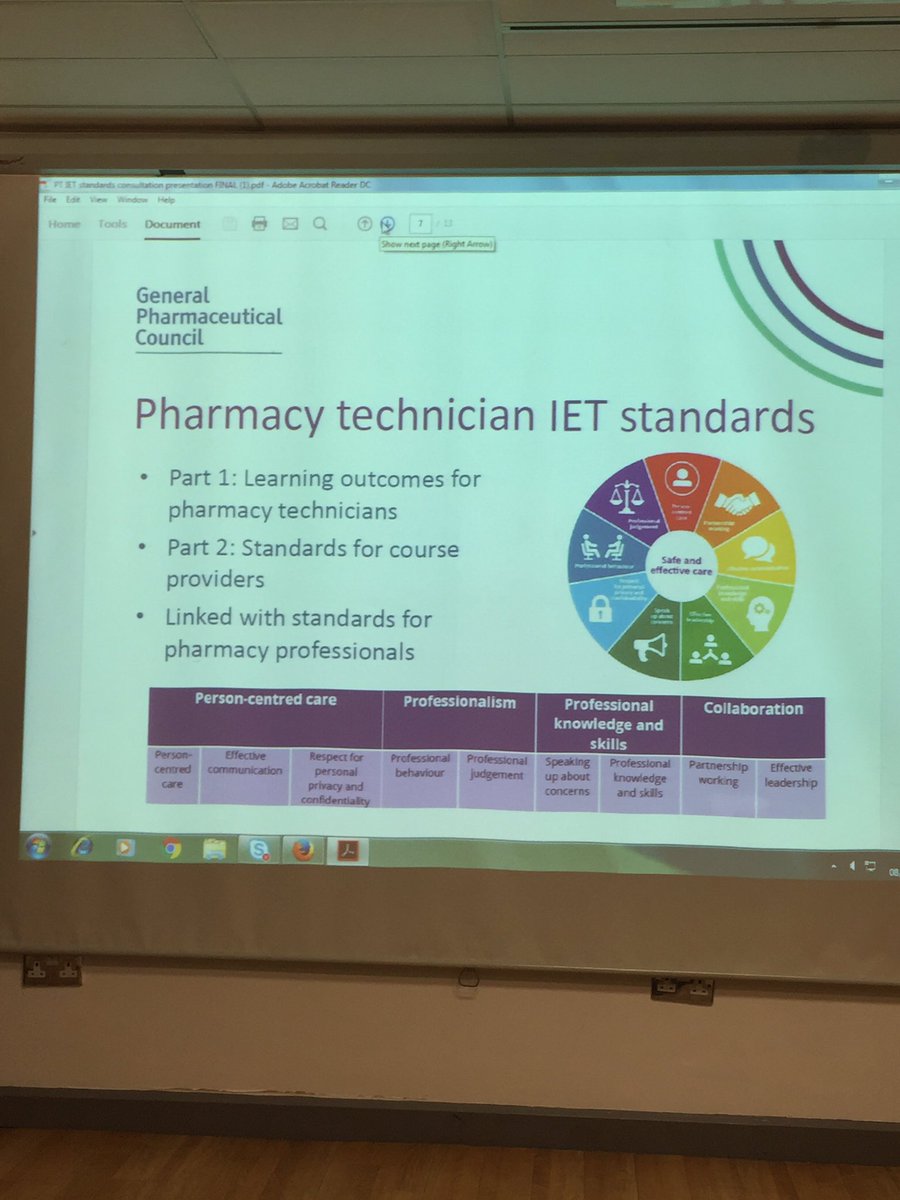tracey_gotts's tweet photo. Pharmacy technician IET standards. Have you participated in the consultation? #APTUKLND #PTechED #Pharmacyfamily https://t.co/gP9M1DQklK