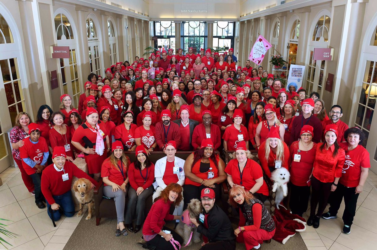 huntingtonnews's tweet photo. We #rockedthered last Friday on National Wear Red Day to raise awareness about heart disease in women! @AmHeartLA https://t.co/N6s0cShCn9