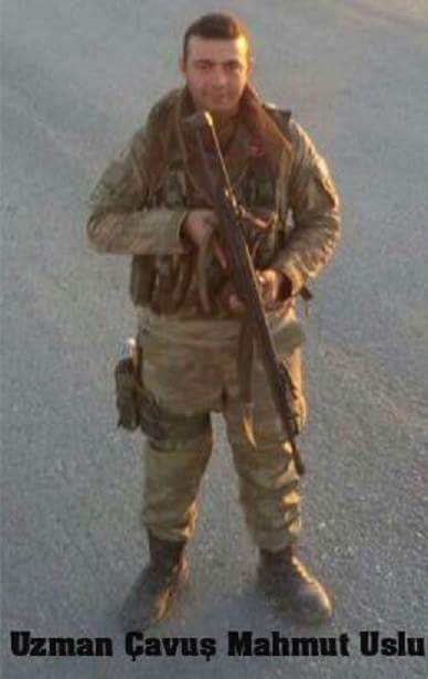 KARTAL ŞEHİDİMİZ VAR..
BUGÜN SURİYE'DE ŞEHİT DÜŞEN 4 KAHRAMAN ASKERİMİZDEN TANK UZMAN ÇAVUŞ MAHMUT USLU  Çok üzgünüz.