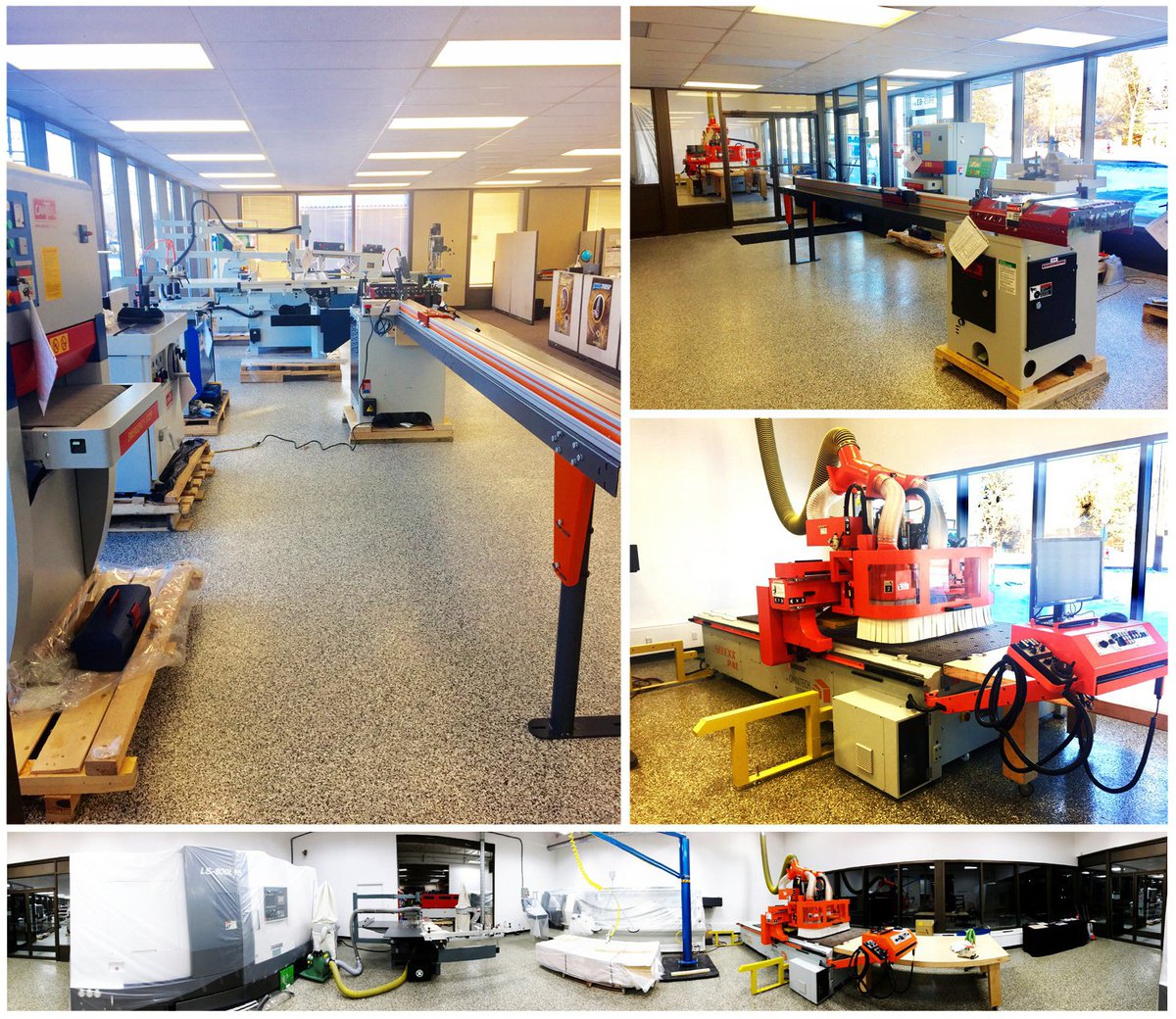 AkhurstWood's tweet photo. We're ready for you, Edmonton! Visit our facility tmr &amp; Fri to see the latest in our woodworking machinery &amp; tech! https://t.co/UG6hBBoSBW https://t.co/tACUvdf38u