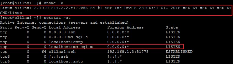 oliverie's tweet image. MS SQL 14.0.1 RC1 en CentOS Linux. Si leyó bien. Adaptarse o morir. #Linux #msloveslinux #SQLServer