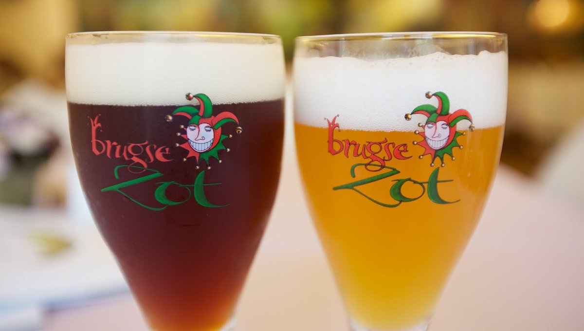 BRUGSE ZOT DUBBEL EN BLOND #BarBelga #Fuengirola #BrugseZot