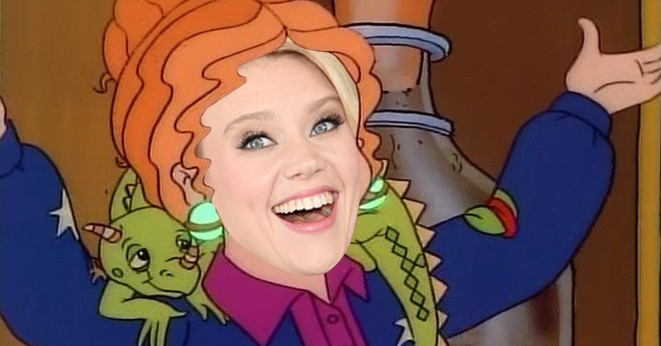 Kate McKinnon is voicing Ms. Frizzle in the new "Magic School Bus"...