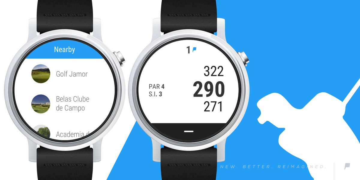 hole 19 golf gps for smartwatch