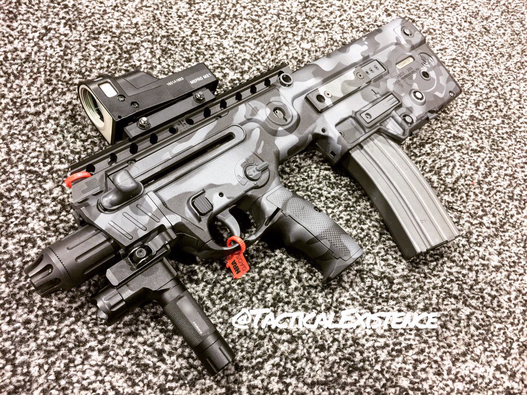 The @gearheadworks custom <a href="/iwi/">iwi ||*||</a>.us  X95 SBR with @meprolightusa M21, shootingsight trigger. One of a kind!