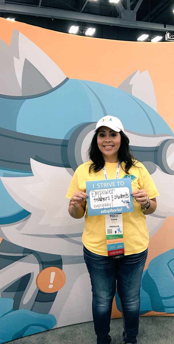 TishaPoncio's tweet photo. #Istriveto #tcea17 @eduphoria https://t.co/kHFZPnLnS1