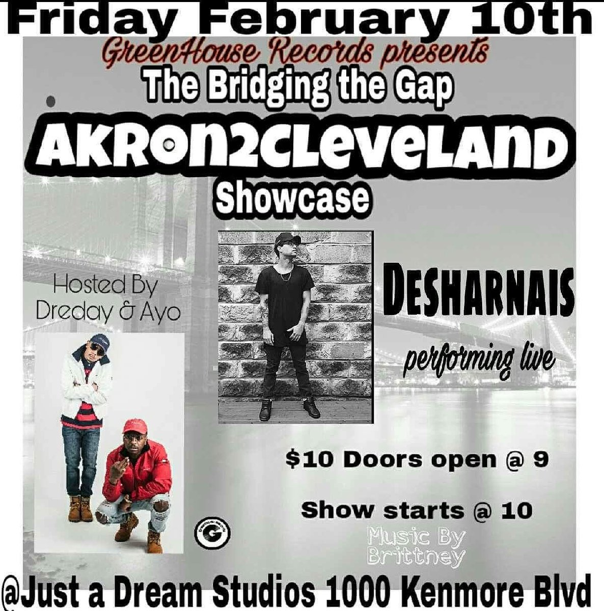 RealDesharnais's tweet photo. This Friday 🔥
#AkronOhio #hiphop #rap #music #musiclovers #indie #indieartist #liveperformance https://t.co/hPFXx03EDG
