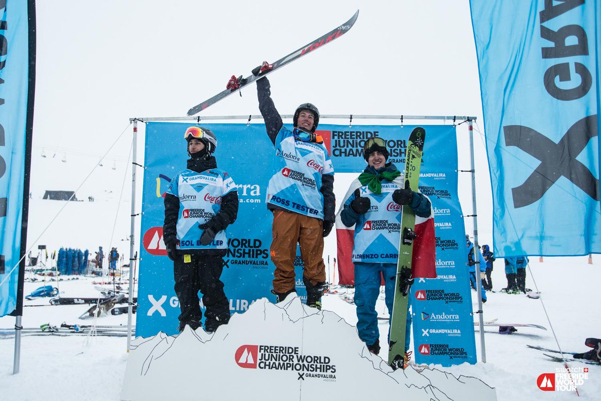 Big congrats to 18-yr old HH Ambassador Ross Tester - Freeride Junior World Champion! #FeelAlive #FJWC17 

📷: <a href="/Domdaher/">Dominique Daher</a>