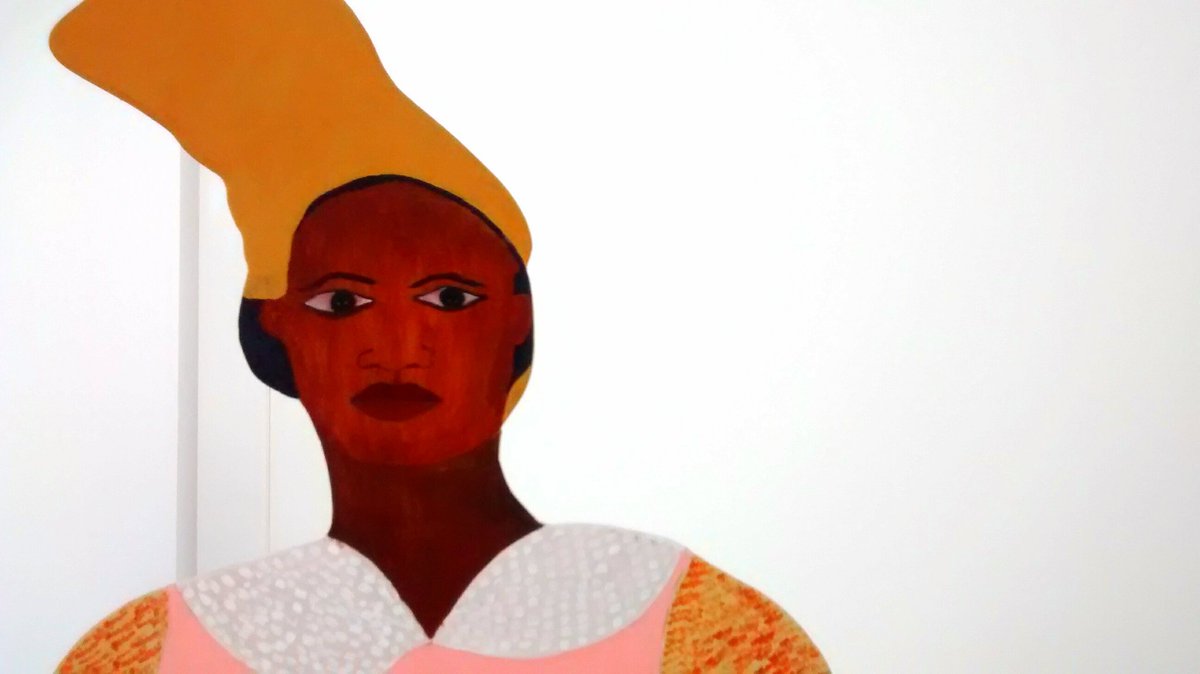 martpalau's tweet photo. #LubainaHimid 's exhibition #NavigationCharts @_SpikeIsland is powerful, colourful &amp; emotional. #art #protest #identity #blackartmovement https://t.co/paVWnDEQkQ