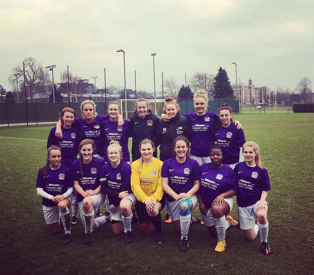 UPWFC's tweet photo. 1sts blew Roehampton away with an 8-0 scorline! Unfortunate again this week for the 2nds against Sussex-Win together lose together #UPWFC⚽️💜 https://t.co/qXohdP4puU