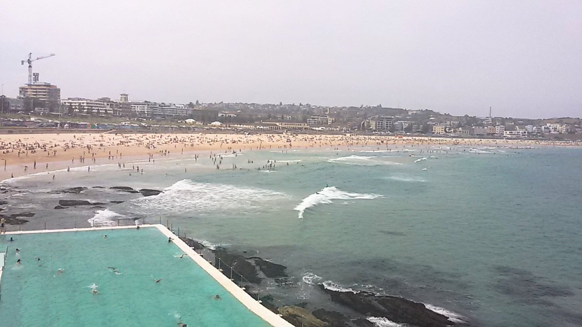 TrivialMusing's tweet photo. Take me back to Bondi Beach....cool water, beautiful beaches, chill atmosphere 
#travel #photography #straya #Bondi #NSW #vacation https://t.co/wT3w80P54i