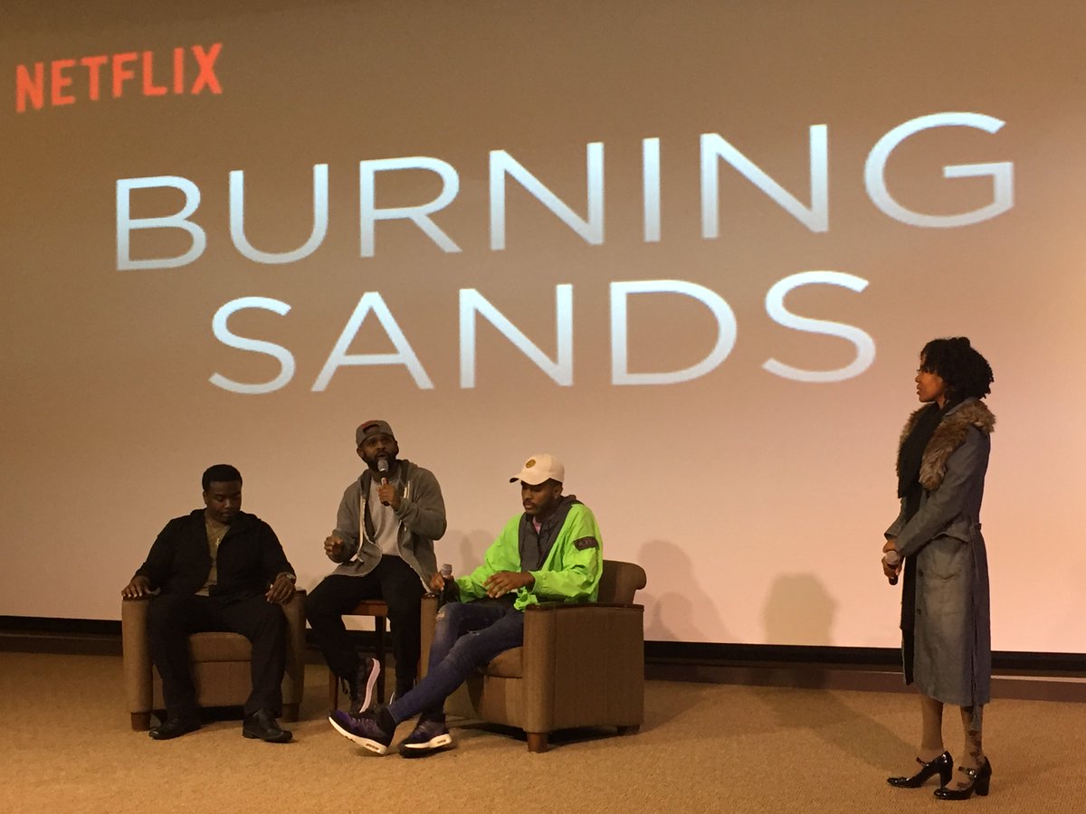 CTEMS hosts the director and some actors of “Burning Sands” a movie surrounding the pledging process of a fictional fraternity at an HBCU.