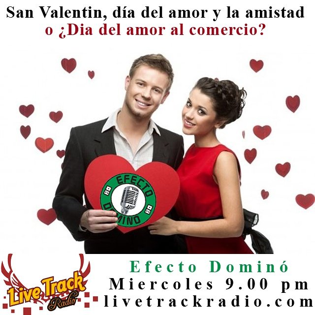 En unos minutos al aire EFECTO DOMINÓ sólo en livetrackradio.com
