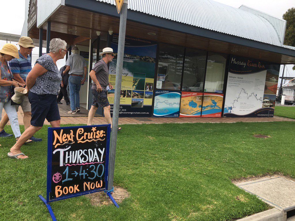 tic_southaus's tweet photo. .@SpiritAustTours congrats well prepared  on site Accreditation audit. Tick. #goolwa RB https://t.co/lRVaYsE2dL