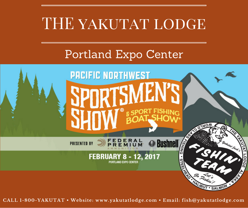 YakutatJack's tweet photo. Find us at the Pacific Northwest Sportsmens Show in Portland at the Expo Center! #WorldClassFishing #TheYakutatLodge https://t.co/u93B4KrbnX https://t.co/nFYkJjH6kS