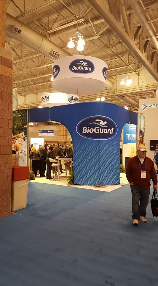 2 weeks ago at The Pool &amp; Spa show, we visited the <a href="/BioGuard/">BioGuard</a> booth. We're excited to soon announce some new products from BioGuard!