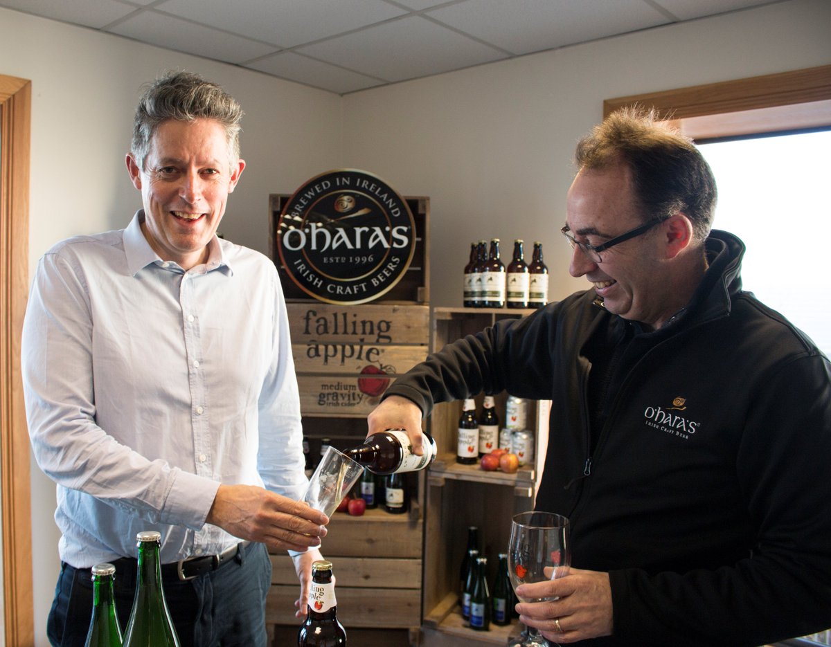 OHarasBeers's tweet photo. Good news for @CraigiesCider fans, apple farmers &amp; #Irishcraftcider drinkers! Full details of today's announcement: https://t.co/uNjx8Fawq0 https://t.co/h3DJWCmtK4