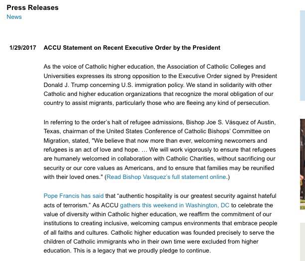 mperryspears's tweet photo. @SaintsLife1912 The ACCU statement on the recent executive order. https://t.co/c2owx5h3lJ