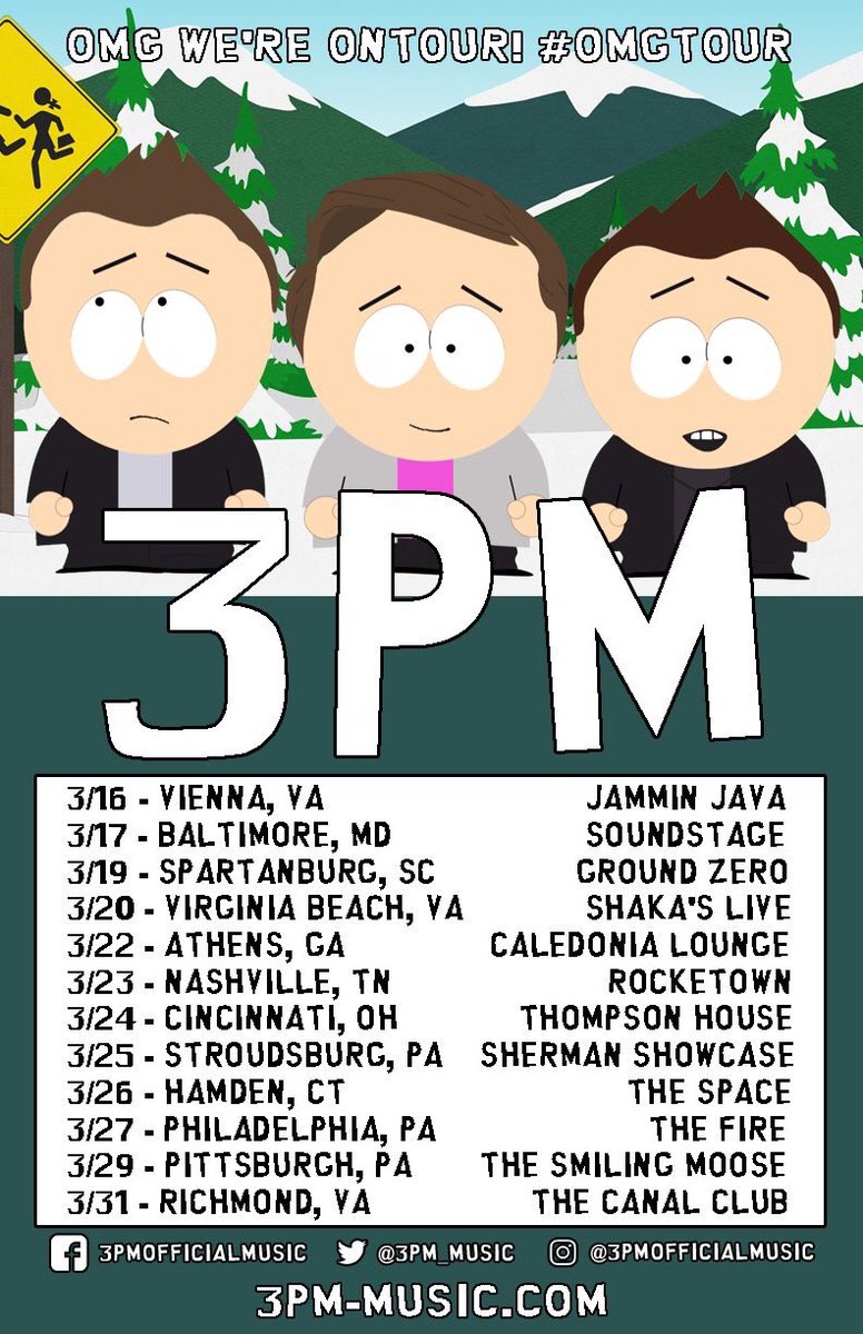 SkywardStory's tweet photo. COUNTING DOWN THE DAYS! So excited for our #OMGTour .
Comment where you'll be seeing us!
TIX: https://t.co/Irx2DNcQPE https://t.co/HFLvwavnnr