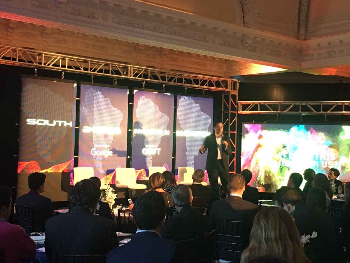 QuinteroCalle's tweet photo. Ahora @diegomolanovega en el South America: Investing in Innovation. Listos para participar en el foro de #ExperienceColombiaTech. https://t.co/azIWFn9DhD