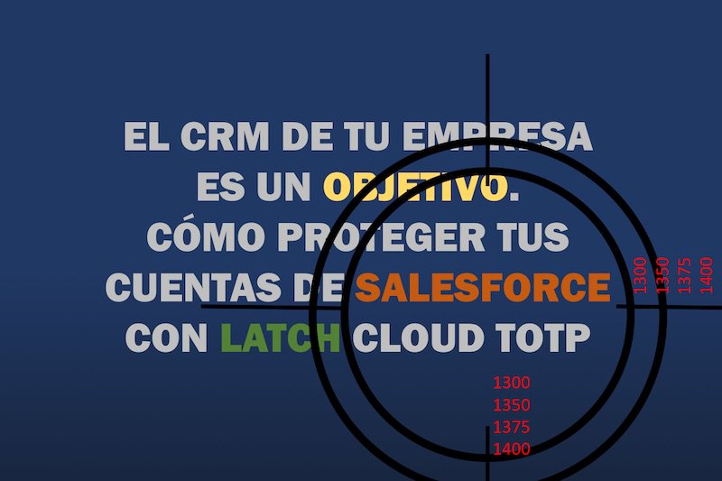 chemaalonso's tweet photo. El lado del mal - El CRM de tu empresa es un objetivo. Cómo proteger tus cuentas de SalesForce con Latch Cloud TOTP https://t.co/RQg29NE13S https://t.co/feGC2OQRXL