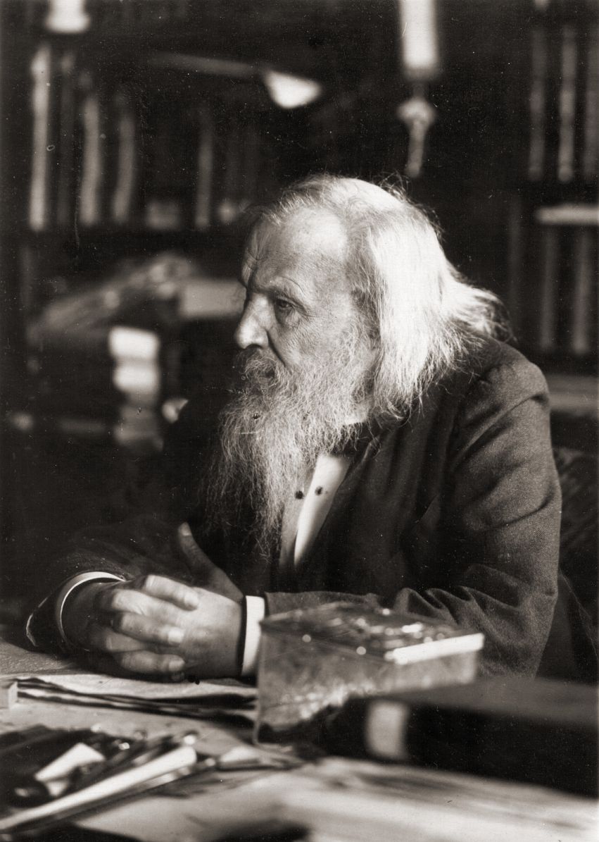 JohnRMoffitt's tweet image. Dmitri Ivanovich Mendeleev (1897 photo) was a Russian Chemist born in Russia on 8 Feb 1834. #DmitriMendeleev invented the #PeriodicTable