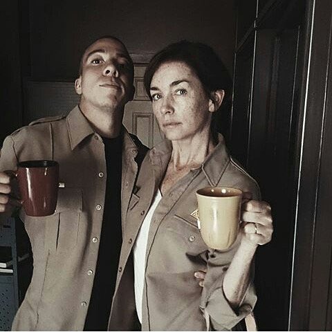 thatSlovakGirl's tweet photo. These two are the #DreamTeam ๐๐ฎ๐๐๐ hope to see them soon in @eyewitnessUSA1 season 2๐ @USA_Network #wewanteyewitnessseason2 #EyewitnessHour https://t.co/8kD0QuTSkQ