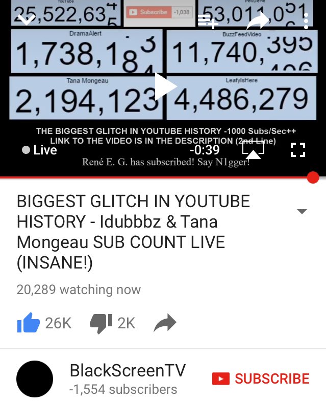 Idubbbz live subscriber count