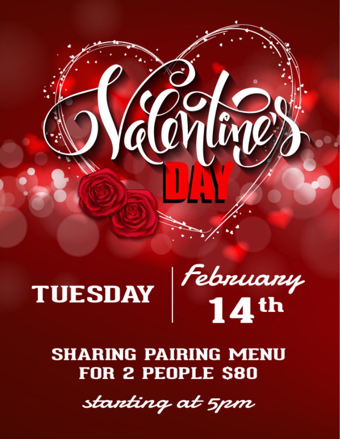 This #ValentinesDay #barrio has created something #special for you and the one you #love ❤ Join us for an $80 pairing menu including drinks