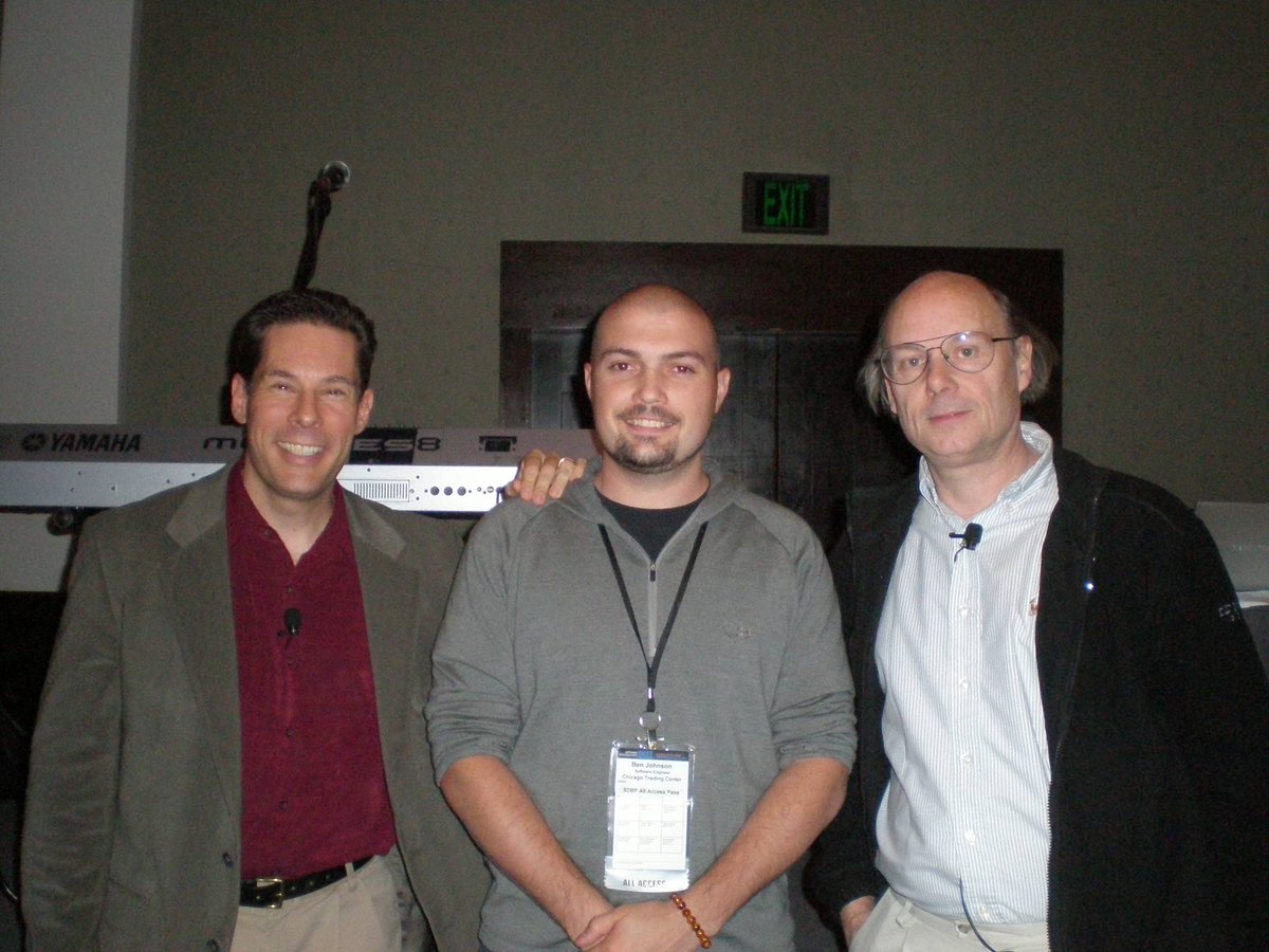 chicagoben's tweet photo. Circa 2008 #C++ #Stroustrup #Sutter #Coding https://t.co/602AT1yHUq