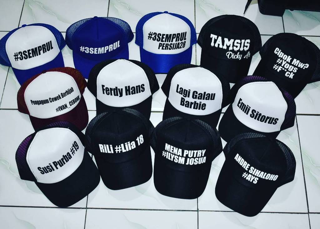 SablonBagus's tweet photo. Topi satuan 35rb
Info pemesana via
Line: @vum5453h (pakai @)
Pilihan warna topi cek di https://t.co/G0QRdInJyd
#sablo… https://t.co/xiK44sZwmi