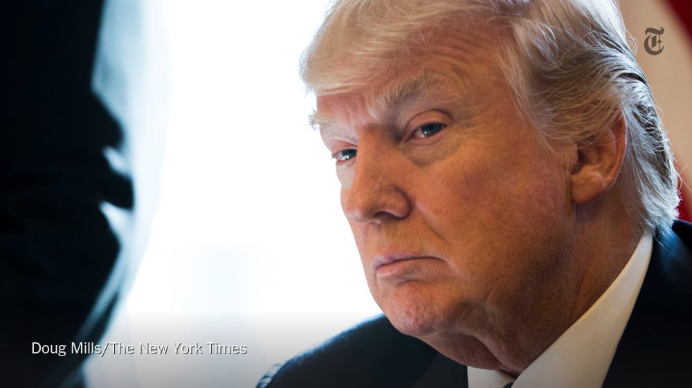 nytopinion's tweet image. Like a teenager who didn’t do the homework, Trump is always eager to blame someone else nyti.ms/2kU5XAC