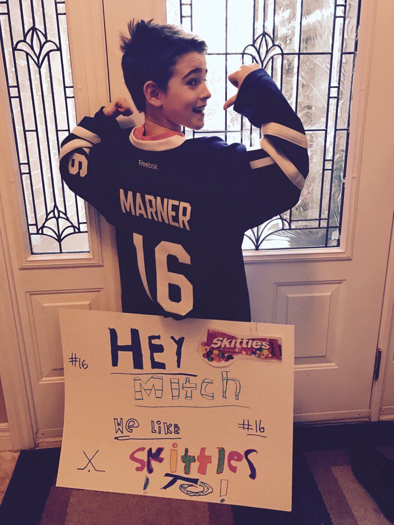 PaulAmbtman's tweet photo. @Marner93 4 little Caledon skittles will be at warmup tomorrow cheering you on!  High five us if you can! Good luck!! https://t.co/FFghJaoypt