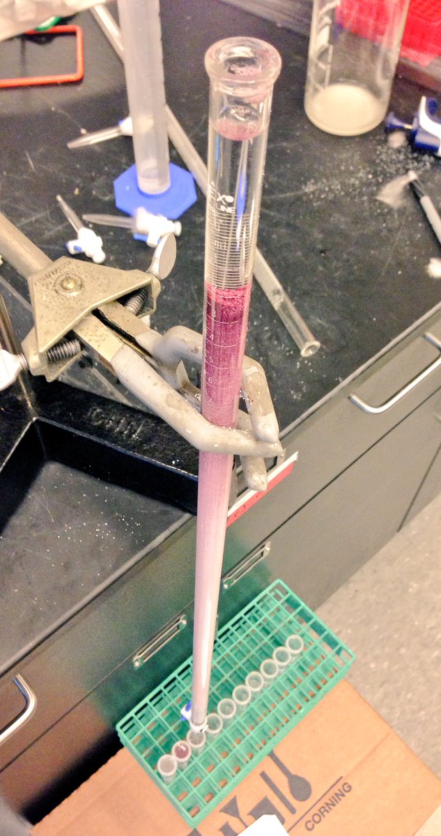 SimmonsLab's tweet photo. We're separating nutrients and colors from beautiful California red grape skins! 🍇Check out our website for more #science! #SimmonsBuzz https://t.co/MgGqInPElV