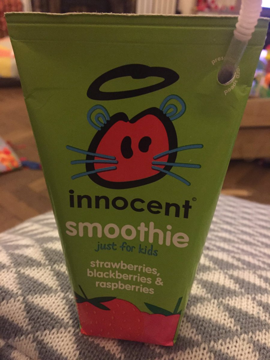drjhizzler's tweet photo. @innocent Which plonker changed the red drinks to green packaging?...&amp; why do you want to see the world burn at the hands of my toddler? https://t.co/1lytHYoM9c