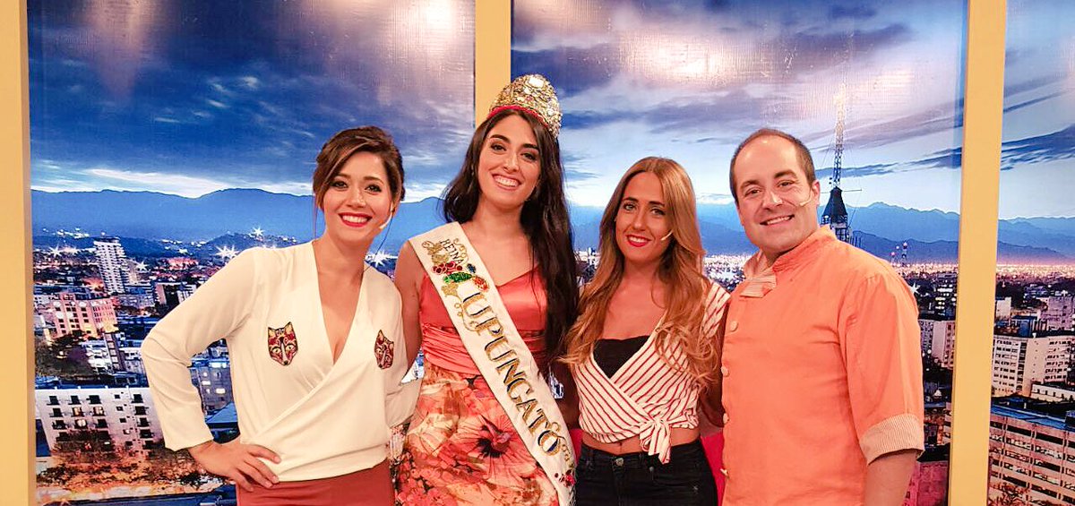 Hoy en <a href="/TCompartidas/">Tardes Compartidas</a> la bella reina de Tupungato!!!! <a href="/Flavioeglez/">Flavio Eglez</a> <a href="/g_dani/">DANIELA GUTIERREZ ★</a>