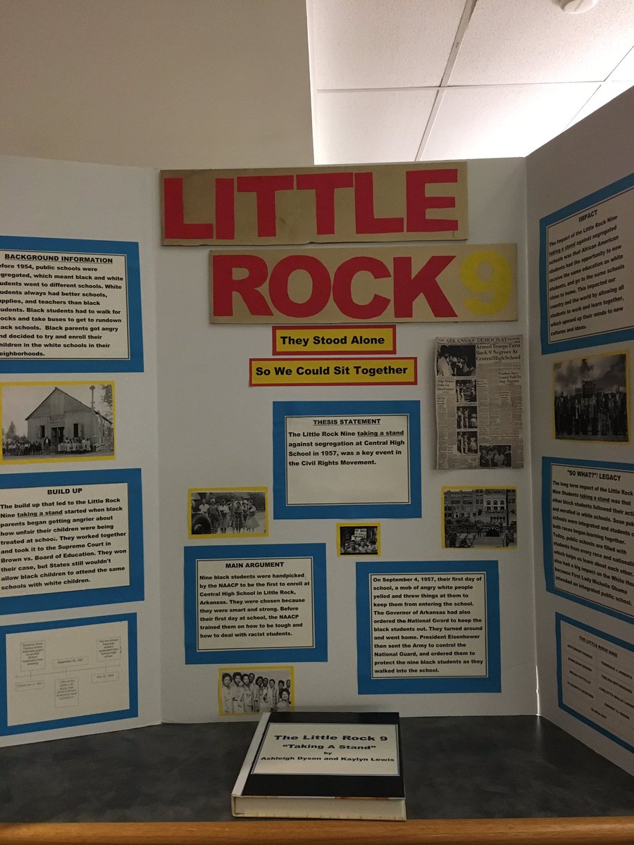 Little rock nine thesis statement