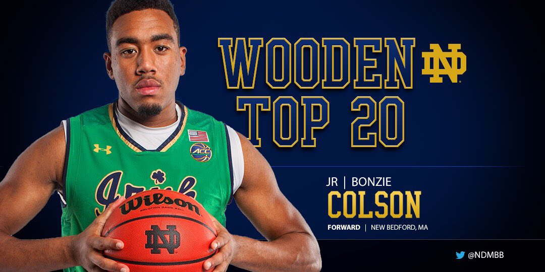 NDmbb's tweet photo. Rep on the 📈↗️RISE↗️📈
Our 'junk yard dog' on the late season @WoodenAward list.
1️⃣5️⃣ double-doubles
🖐 20/10 games
🏀 ACC leading rebounder https://t.co/gp8xiHwBZQ
