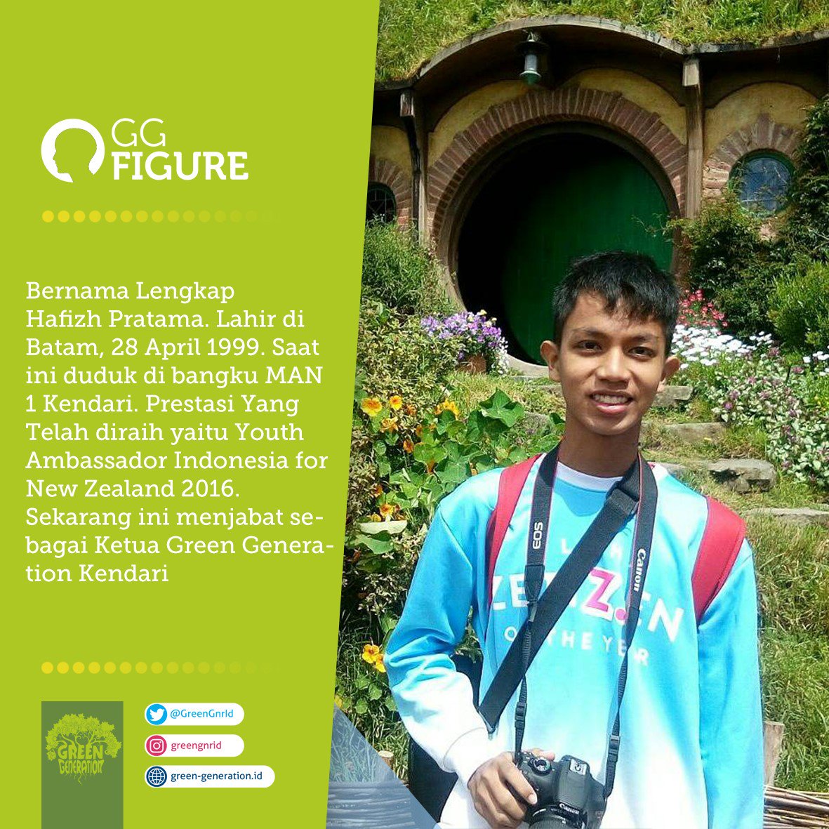 #GGFIGURE wihh ada cowok kece nih .. prestasinya gak kalah kece lohhh