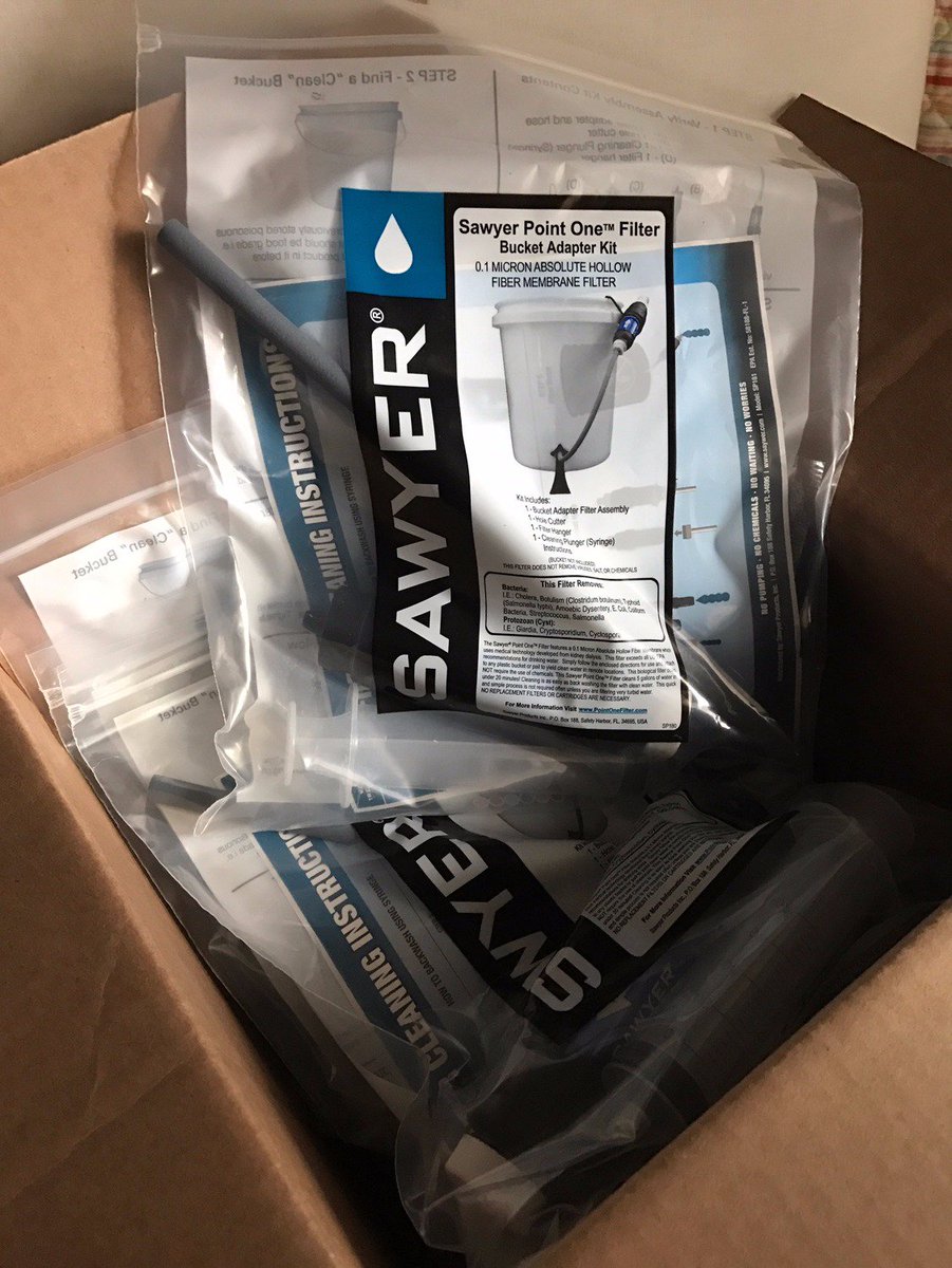 TannaF's tweet photo. Look what just came in the mail- our water filters for 2 villages and and orphanage in #Nicaragua! #ProjectSaveOurSurf๐โโ๏ธ https://t.co/p1MG6wxkxI