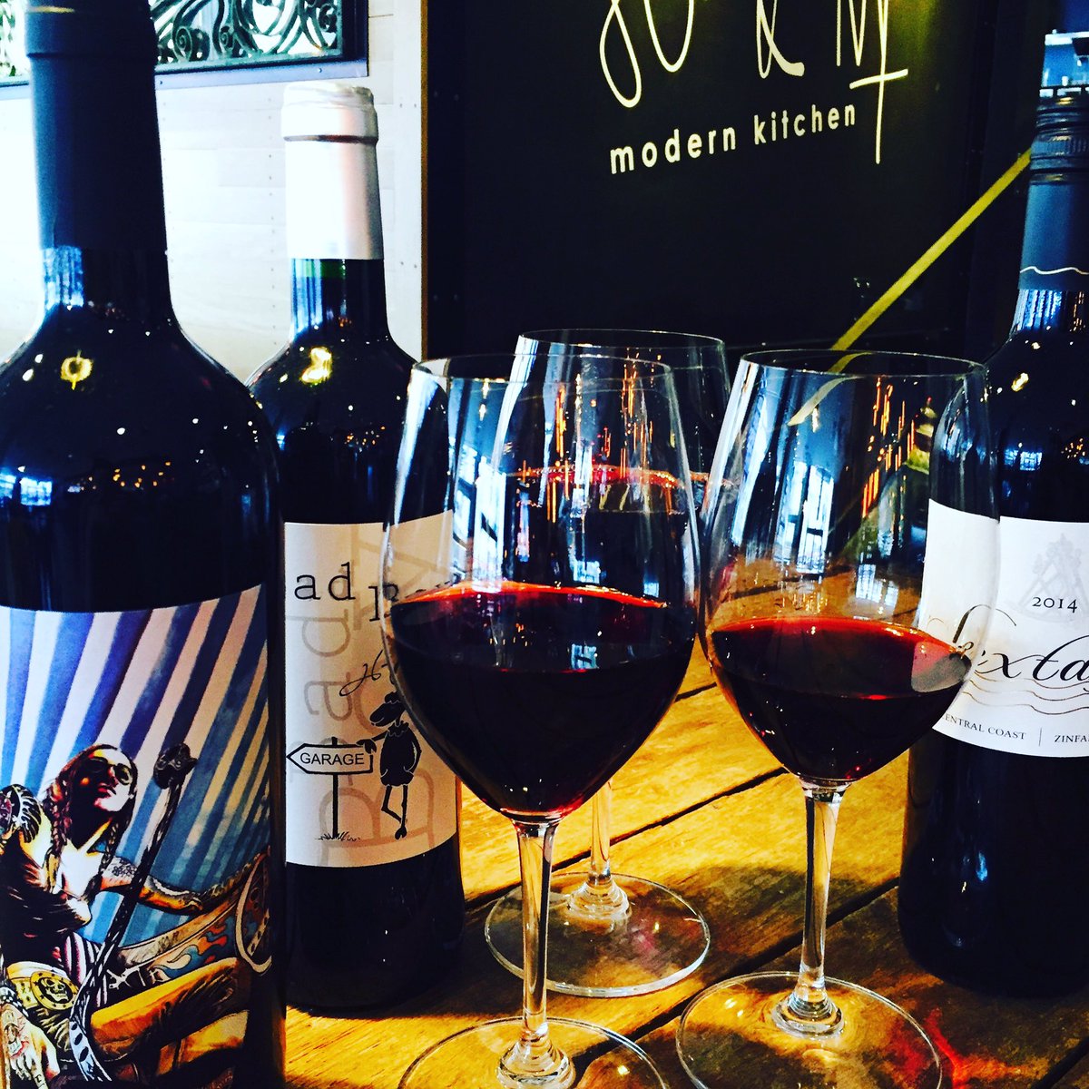 Wine, wine and more wine! ALL of our 6oz glasses of wine are on for $7!! #prayershavebeenanswered #greatwineserved #yum