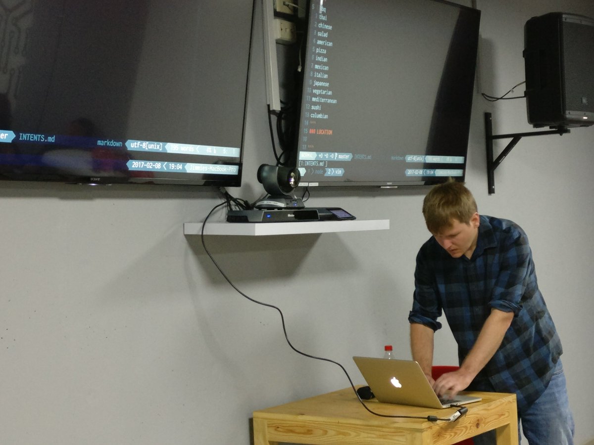 BogotaTechTalks's tweet photo. People working hard in the middle of Amazon Alexa workshop! https://t.co/Irx1r8irxh