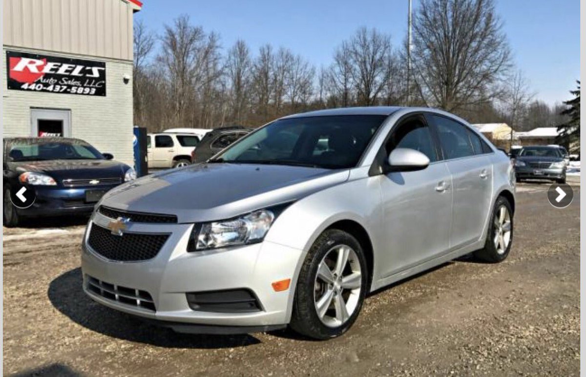 Reelsauto's tweet photo. 2012 Chevrolet Cruze 2LT #wefinance call or Text 24/7 440-436-5893 https://t.co/NoUwni0IMZ