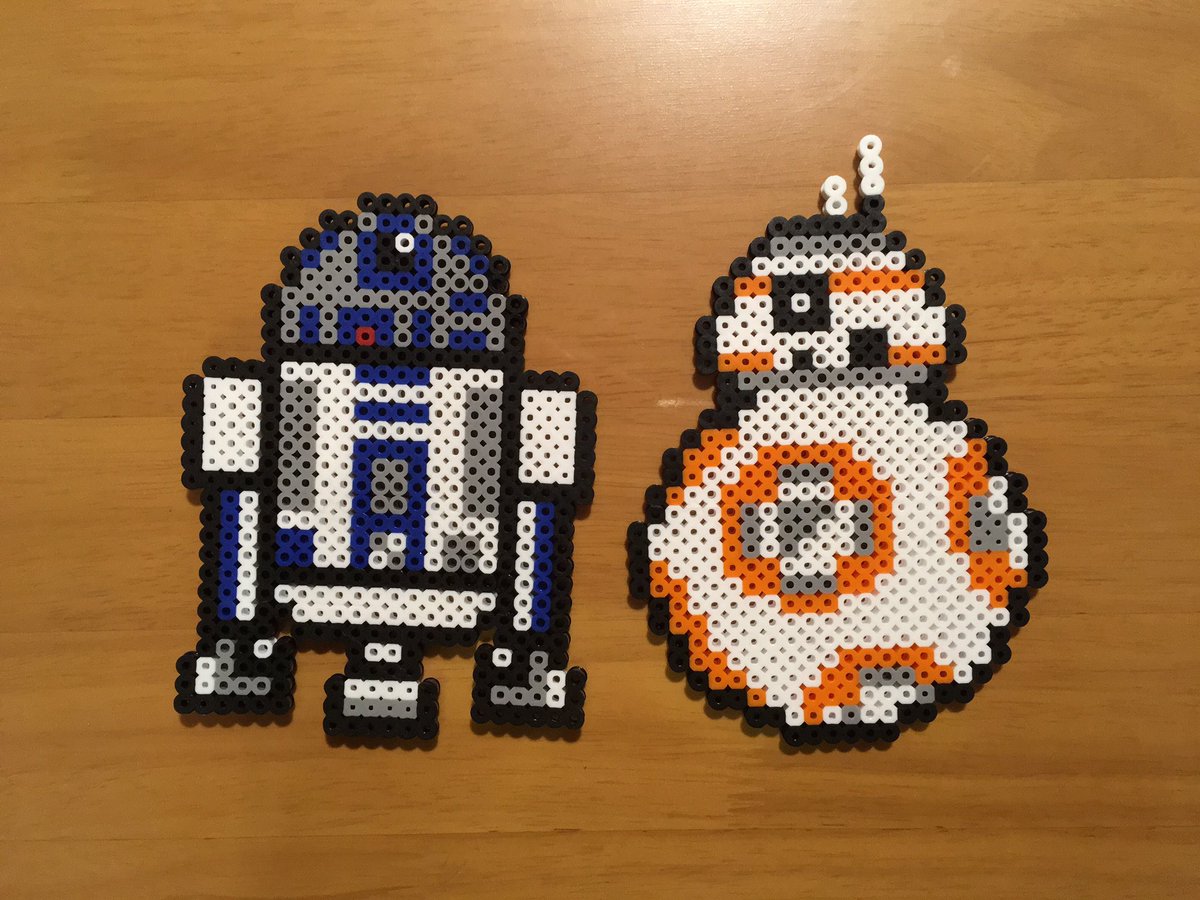 スターウォーズ R2D2,BB8 #StarWars #アイロンビーズ