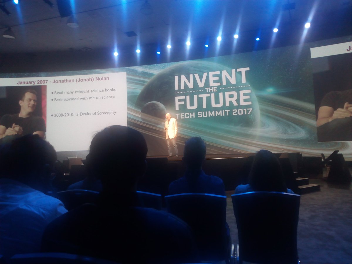 Kip Thorne at Adobe Tech Submit - #AdobeLive