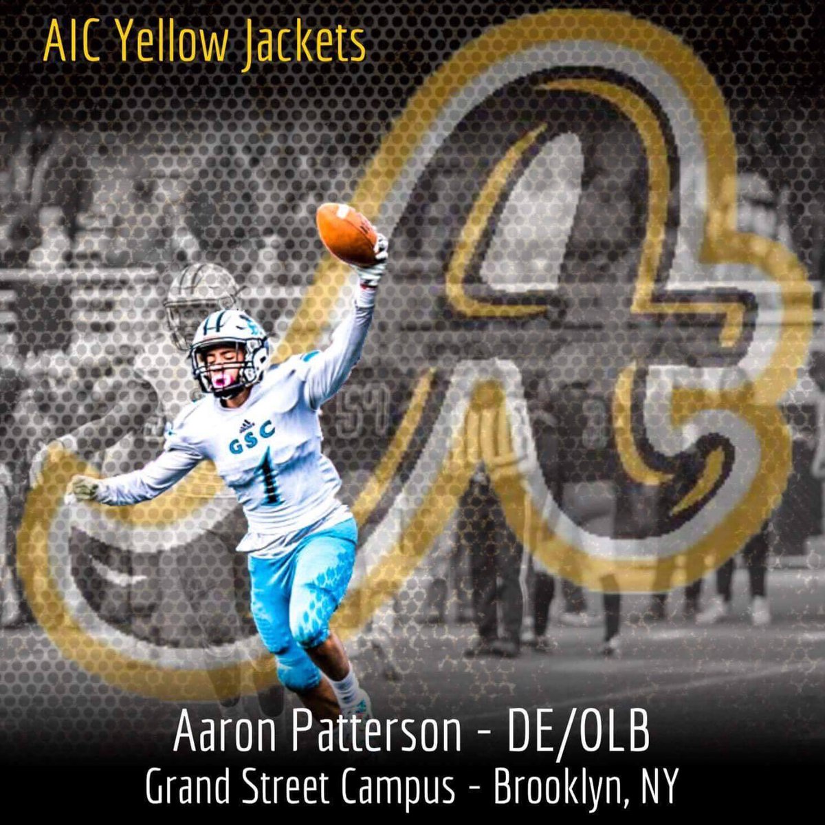 GSCWolvesFB's tweet photo. @A_Patterson88 😈😈😈🏈🏈 #PackPride https://t.co/9rGo3UamWM