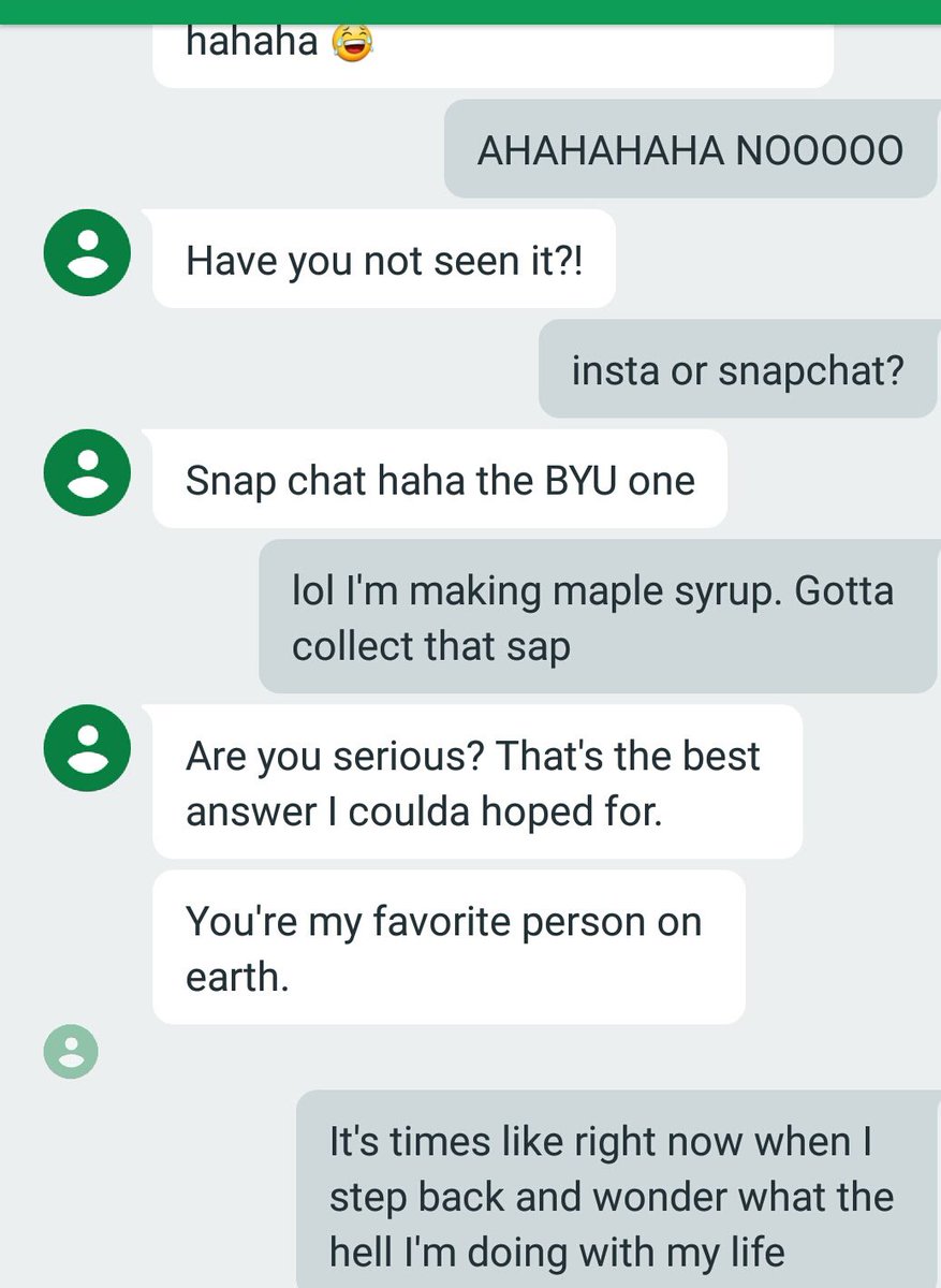 LumberJackson1's tweet photo. When you make the @BYU Snapchat story #WinningWednesday #noshame https://t.co/ZwmpNJbMz8