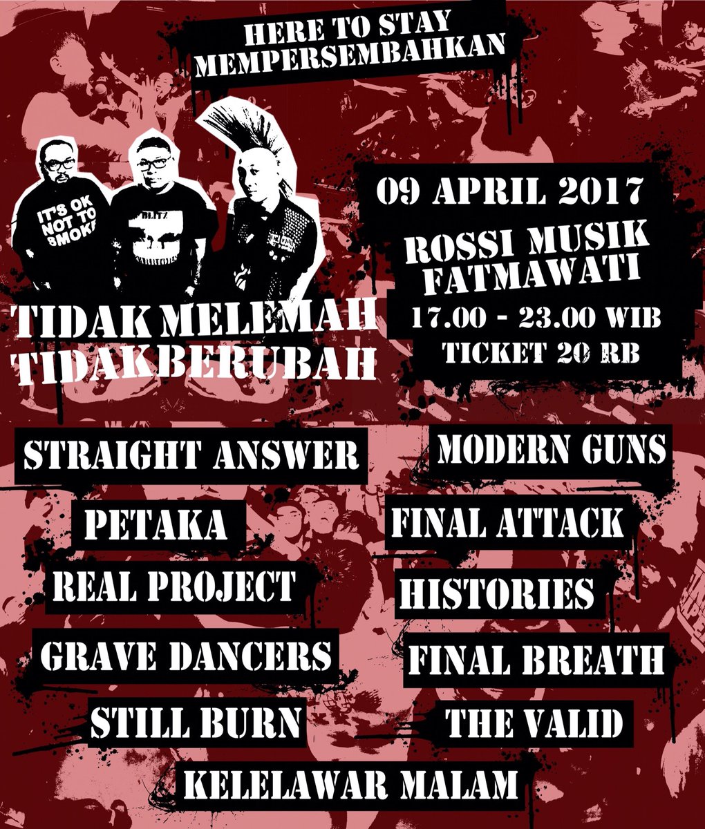 STILL BURN (@stillburnhc) on Twitter photo Minggu 9 april 2017 Minggu 9 april 2017