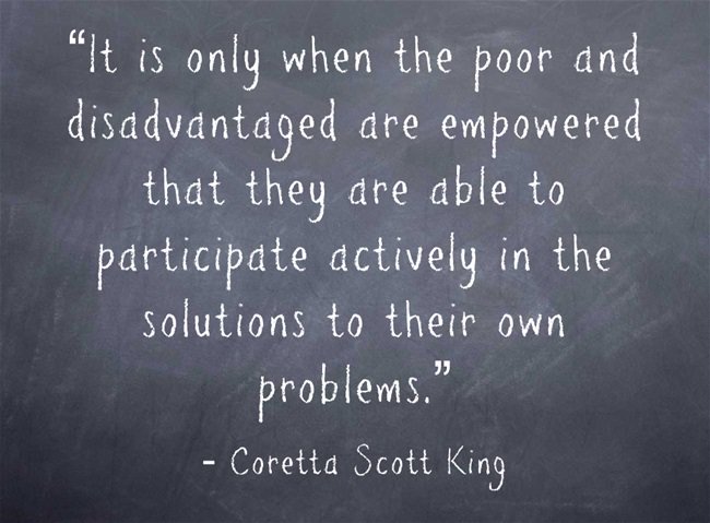 We have a job to do people! The answer was clear and still is... #CorettaScottKing #empower #MakeADifference #empower #learnfromhistory